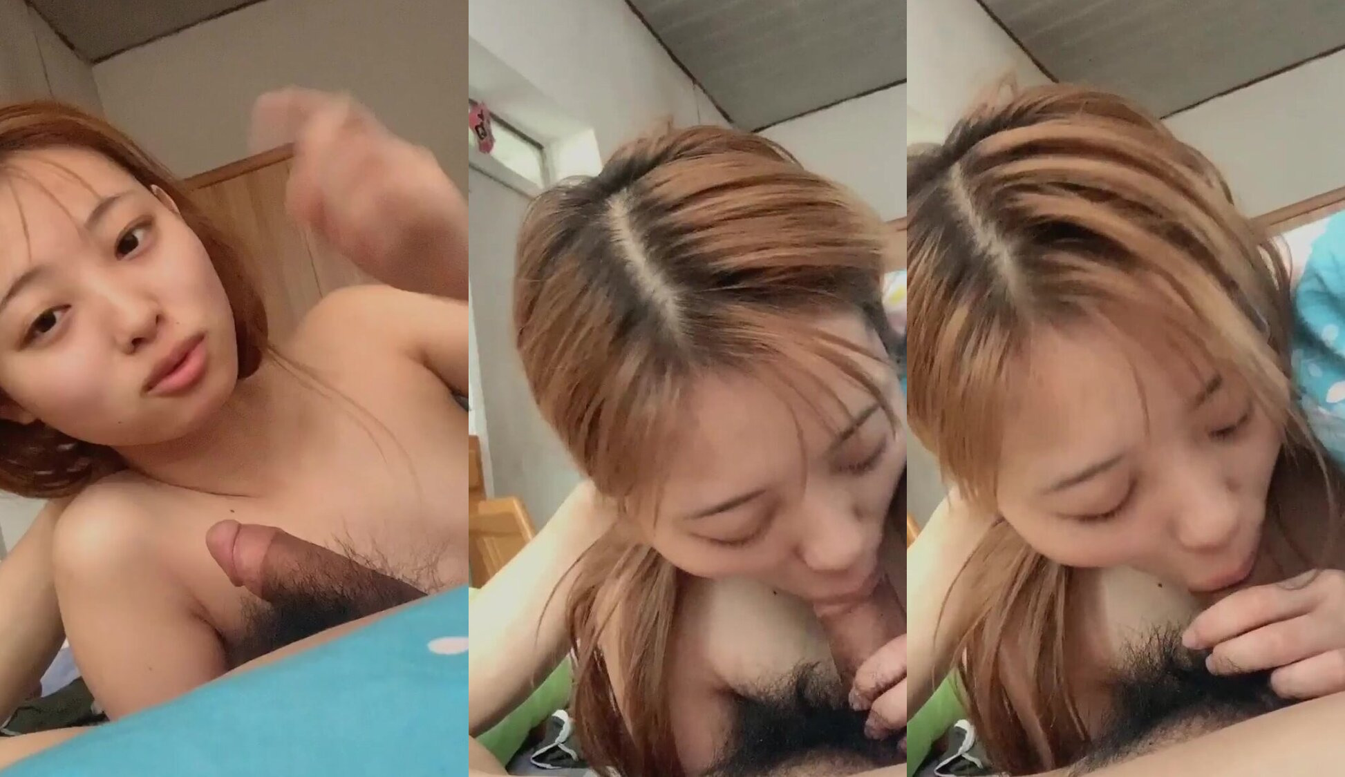 害羞美女吃肉棒
