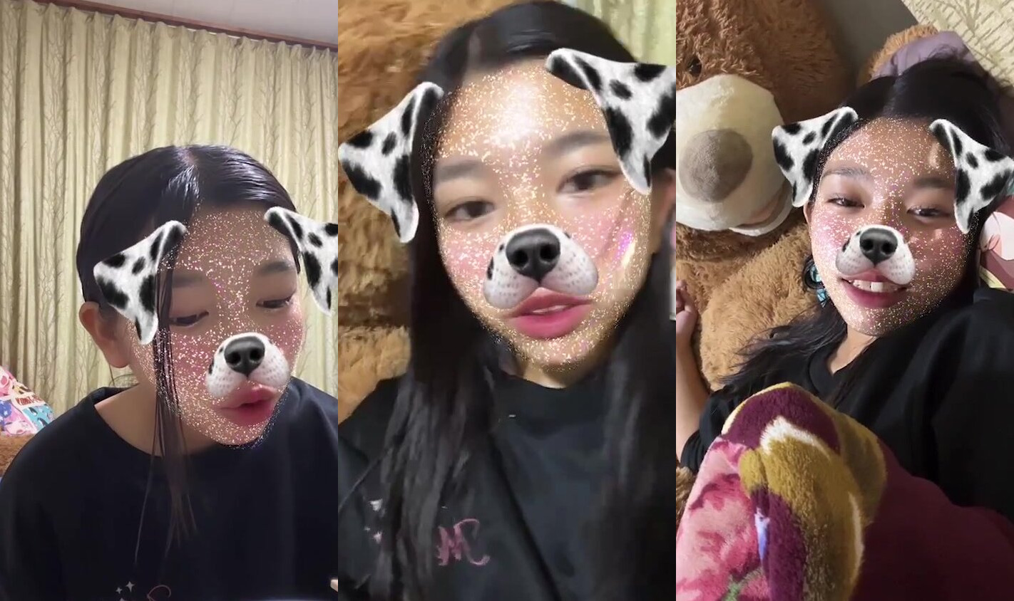 Kの綺麗なピンク色おまんこ