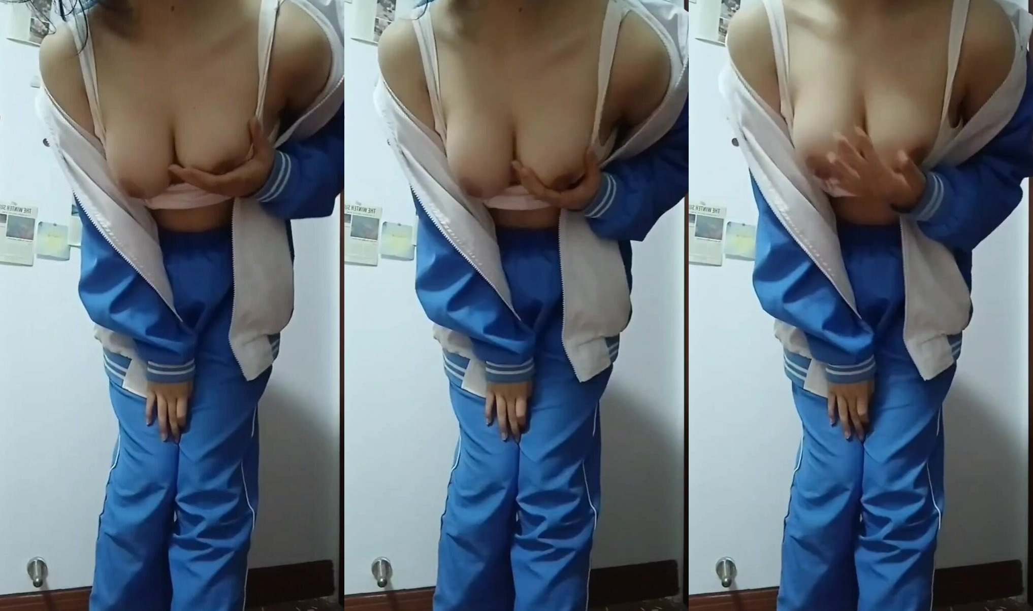 巨乳高中妹玩奶自拍