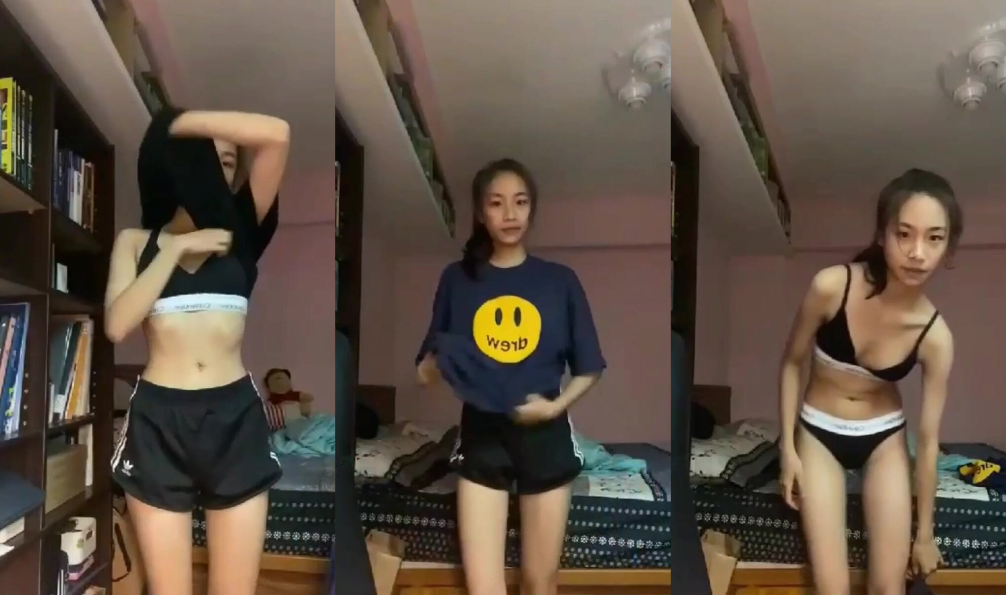高中妹脫衣自拍52
