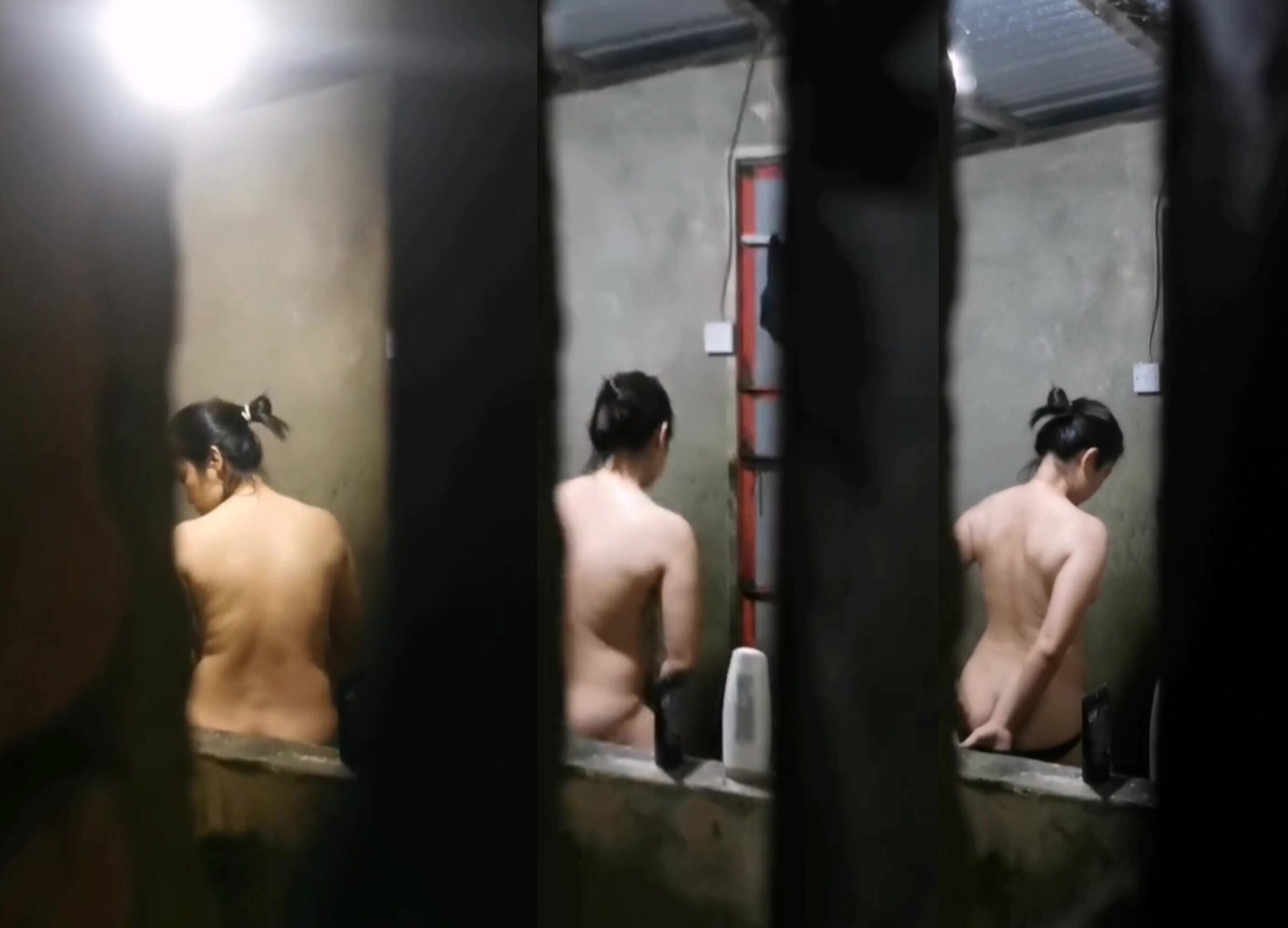 Malaysia girls showering