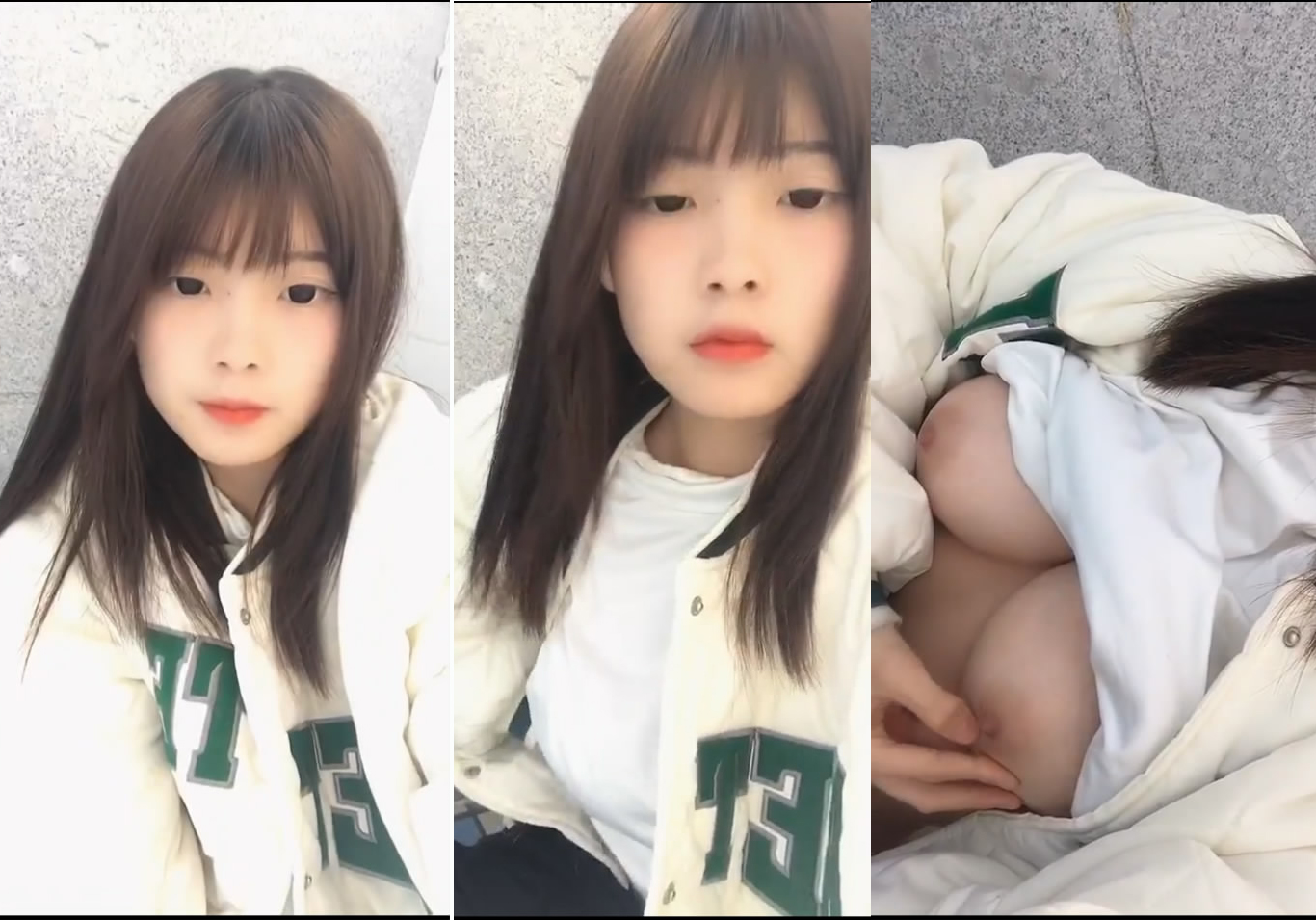 超可愛大學妹妹宿舍自拍3