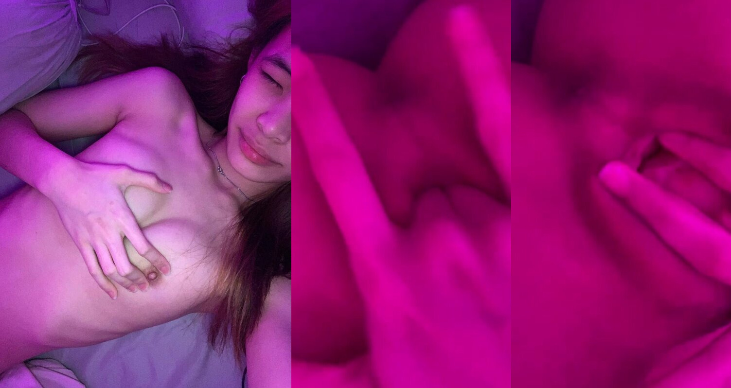 可愛的新加坡妹妹自慰