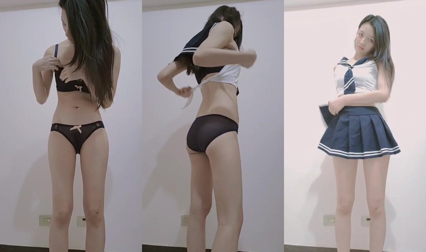 美少女JK自拍