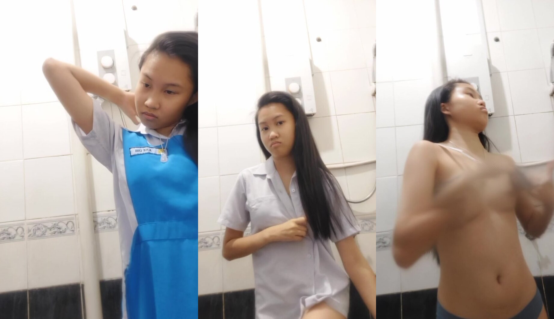 馬來西亞小小母狗脫校服自慰