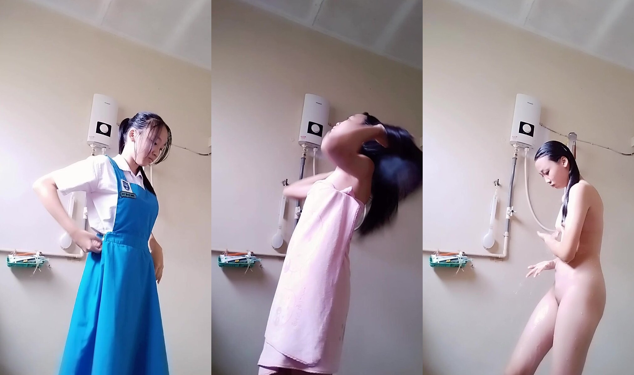 馬來西亞校服妹妹洗澡自拍