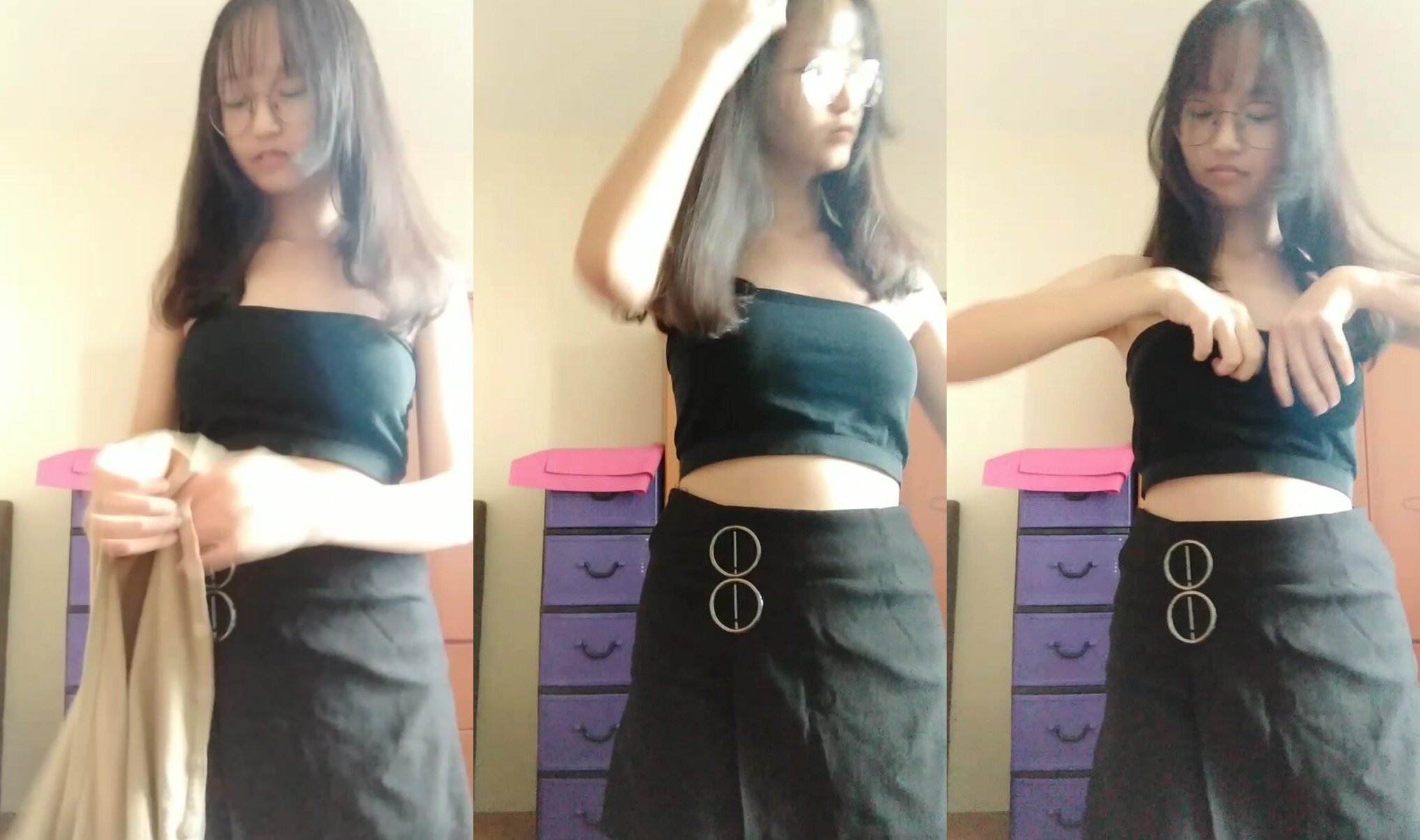 馬來西亞眼鏡陪陪脫光光自拍