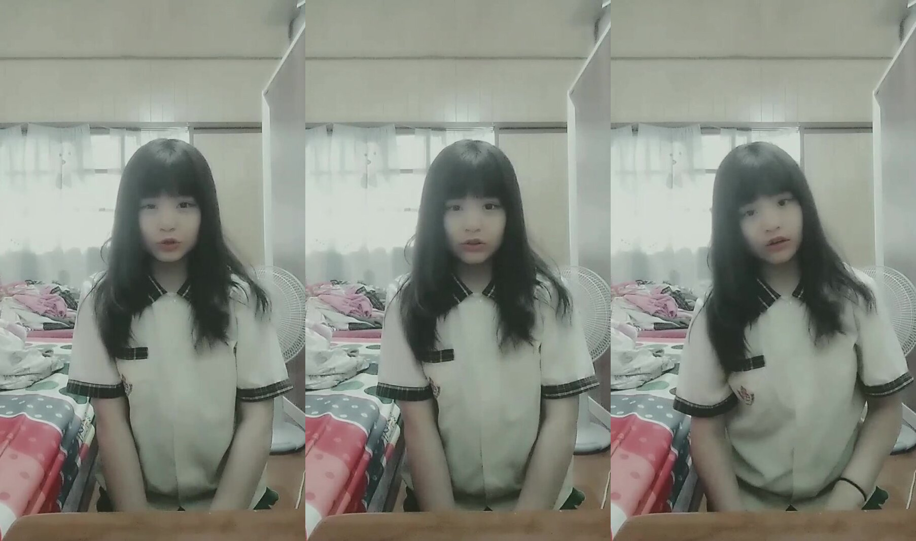 可愛大奶小妹妹秀身材