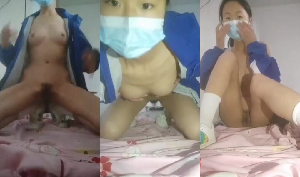 貧乳高中母狗校服自拍2