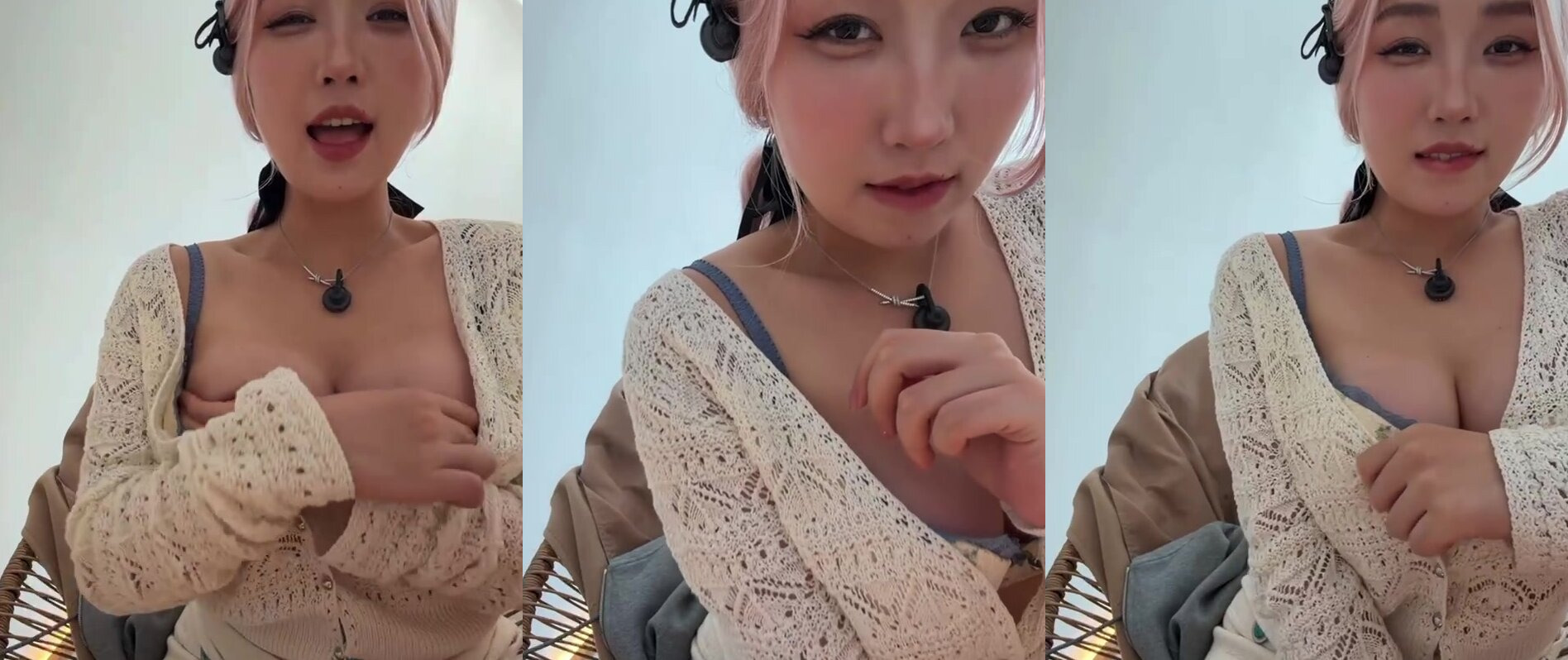 大奶騷美女玩奶頭