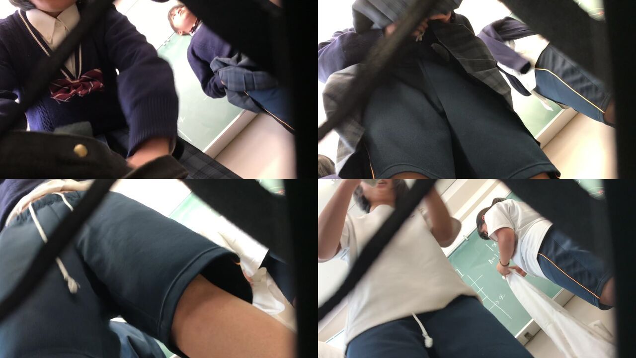 正在換衣服的青少年