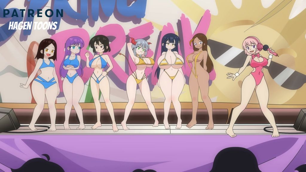 [Hagen Toons 18+] Springbreak video!