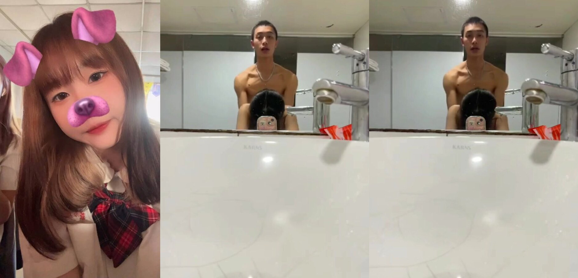 後入可愛高中妹子淫叫