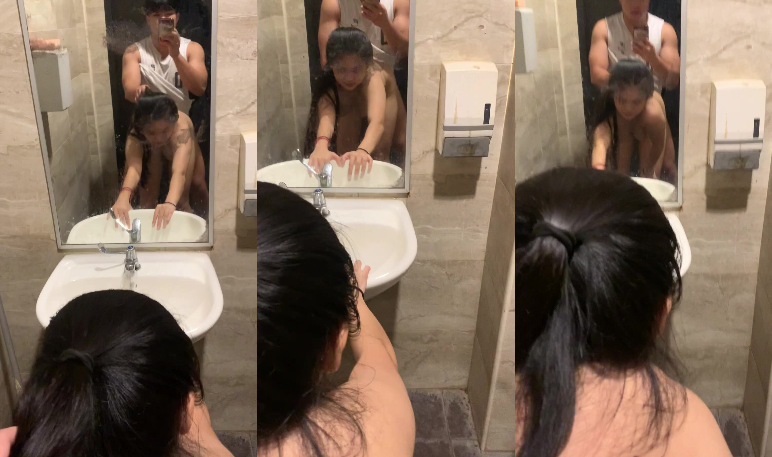 新囯學生妹妹在洗手間被男朋友後人自拍
