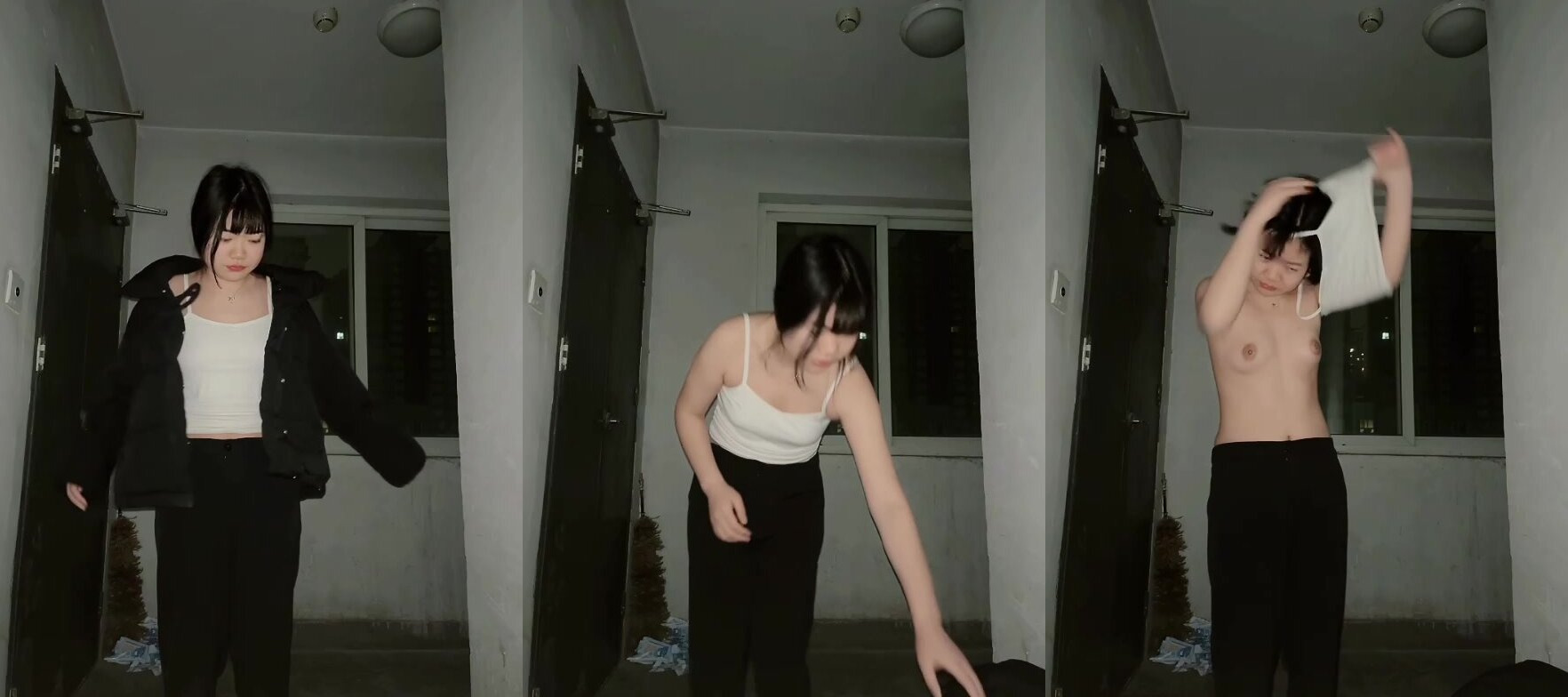 母狗樓道脫光溜達自拍