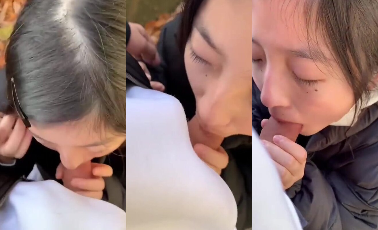 戶外調教妹子吃肉棒