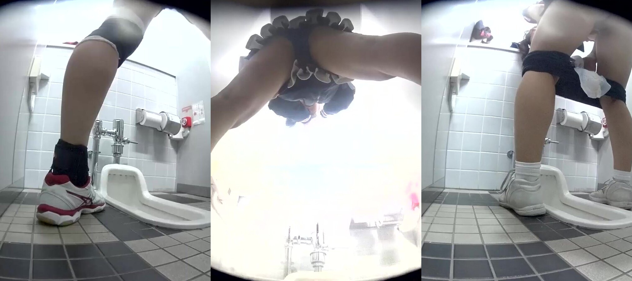 日本トイレ盜撮 1 (拉拉隊 厠所 盜撮)