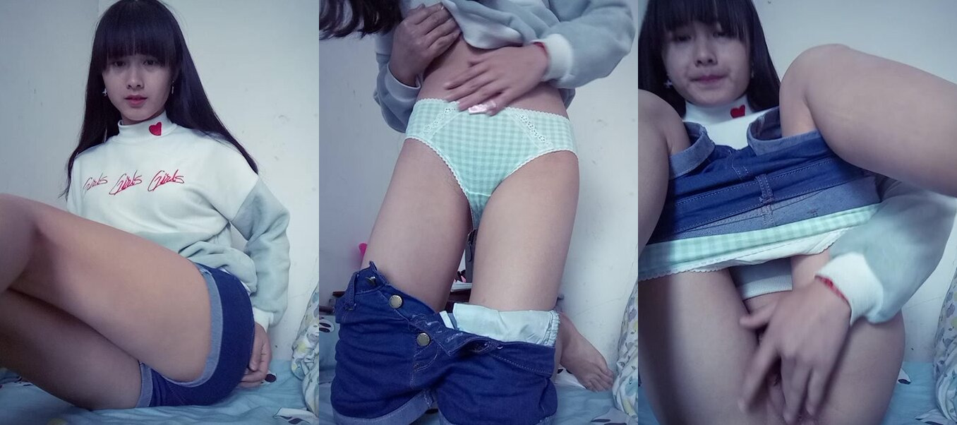 學妹在家瞞着家人偷偷自慰給我看
