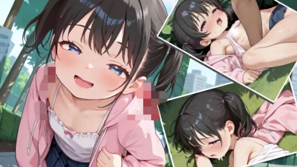 [szky工房] 公園で出会った生意気なメ〇ガキちゃんにおしおき！アニメーション動画