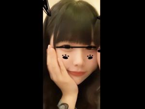 スマホ個人撮影　JDカップル☆「気持ちイイ」連呼する巨乳彼女と撮りためた宅ハメが写真と一緒に流出！［再］