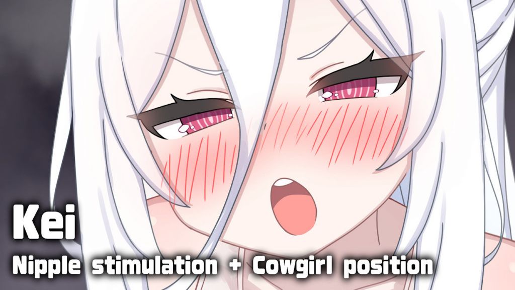 [L0LIKAKU] ケイ 乳首責め騎乗位 ( Key Nipple Stimulation + Cowgirl position )