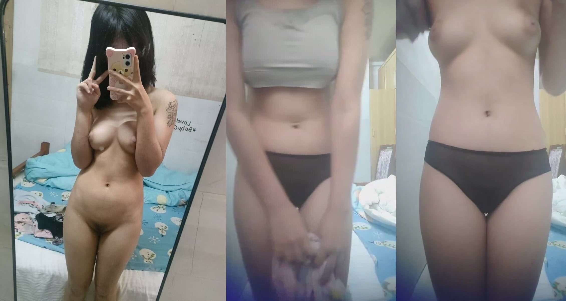 高中妹脫衣自拍62