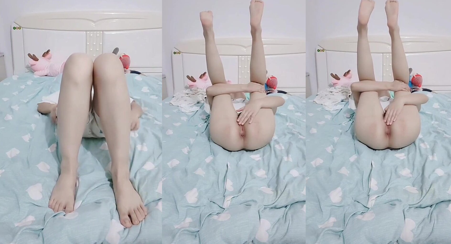 奶妹床上摸逼發騷1