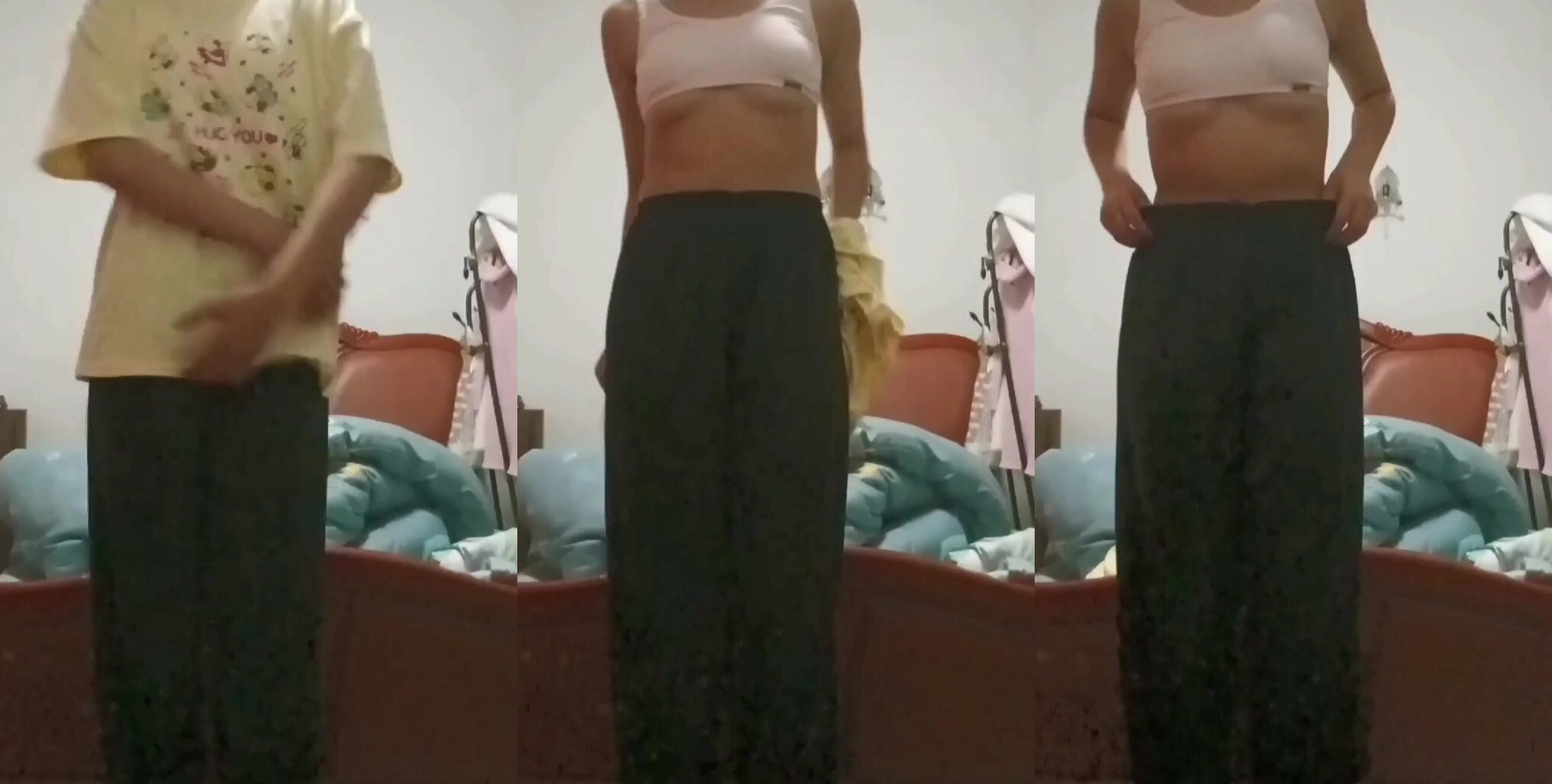 高中妹脫衣自拍38
