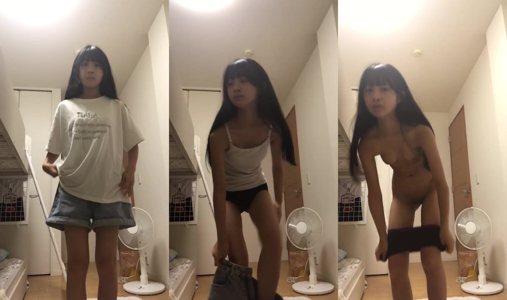 長發櫻花妹脫光給你欣賞1