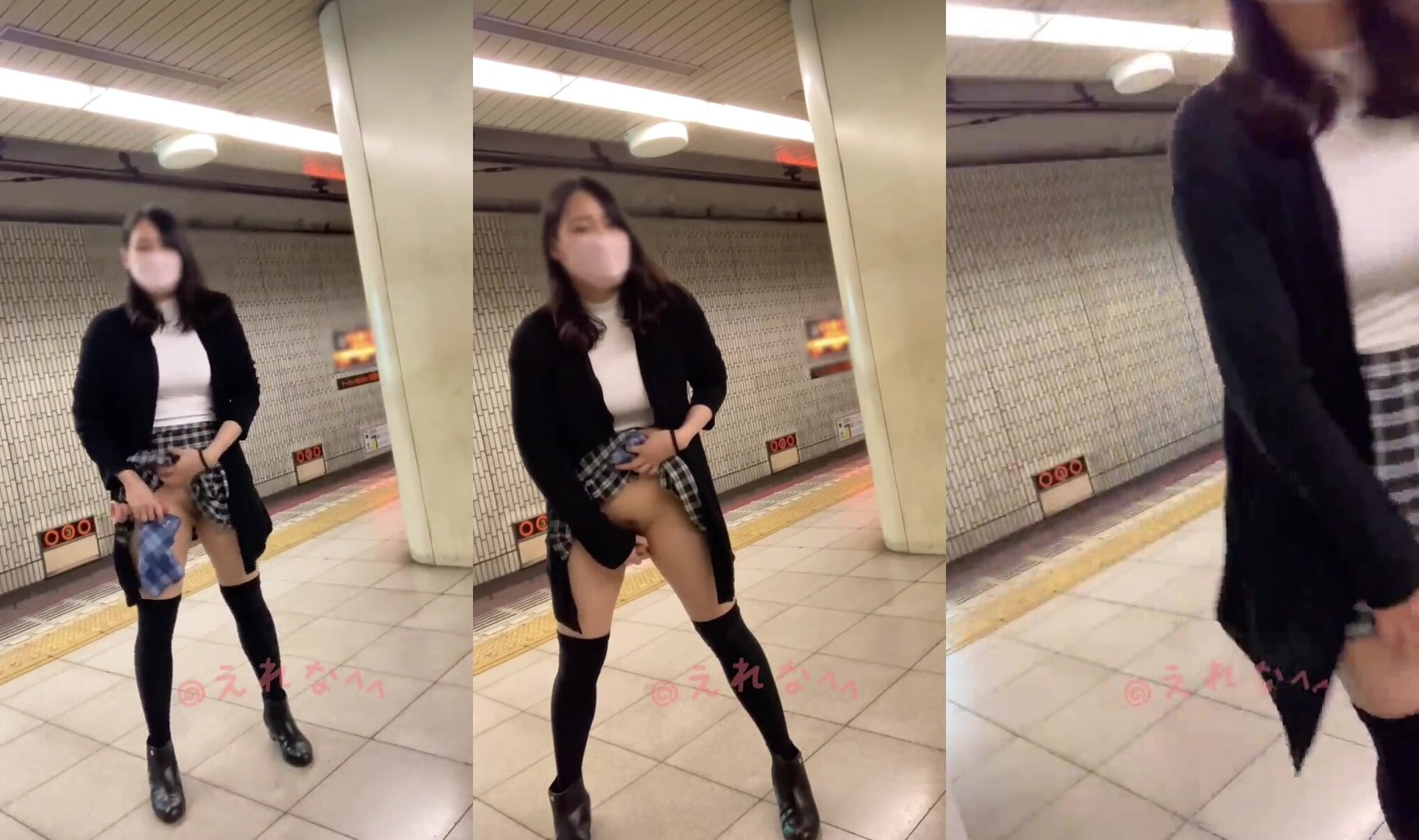 JKエレナ露出5