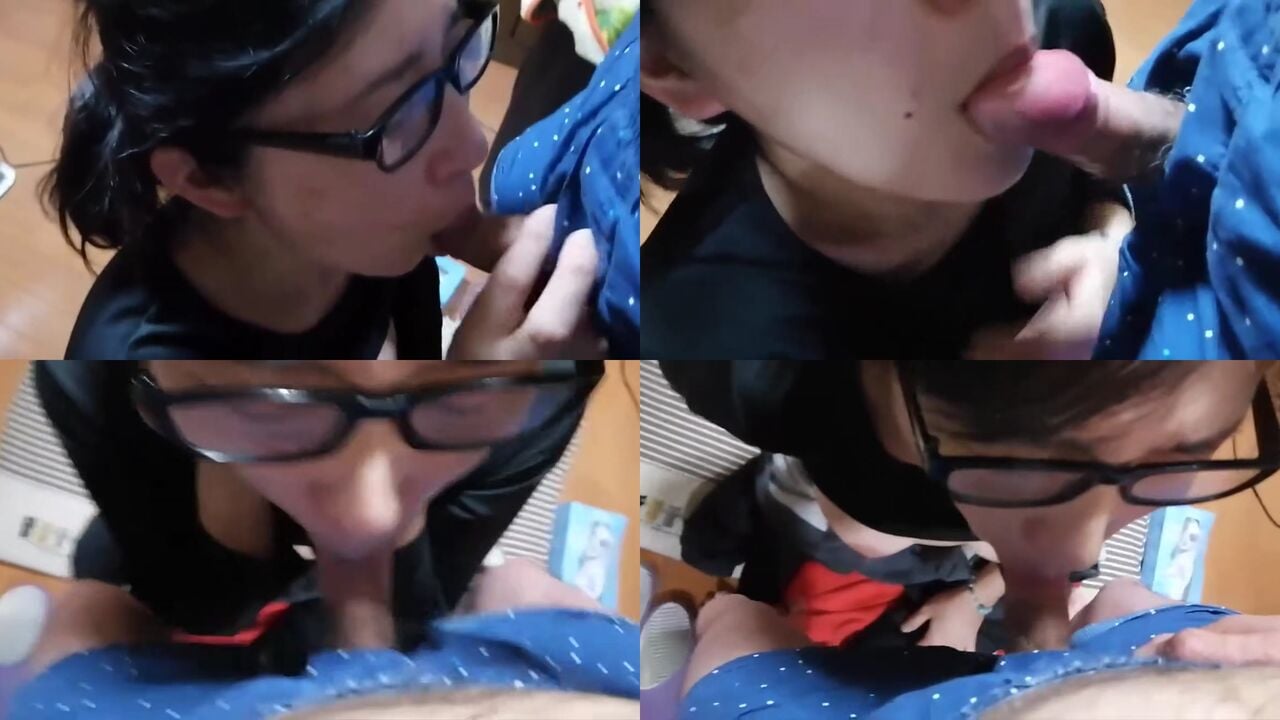 口内へ射精させる優しい妻