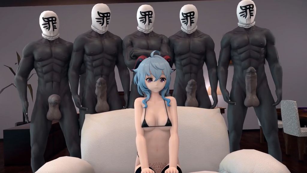 [iskanime] Ganyu gangbang