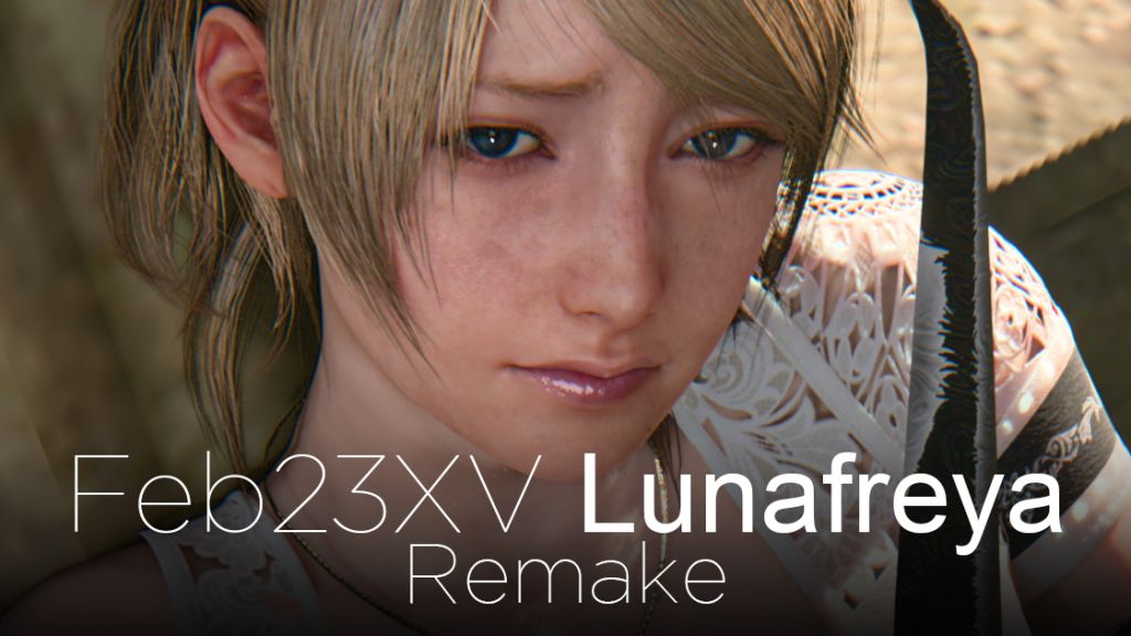 [InitialA] Feb23XV Lunafreya Remake - Luna Trident Long