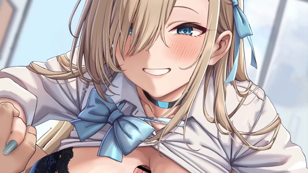 [腿之助兵衛] 制服アスナ パイズリ 2dアニメーション版