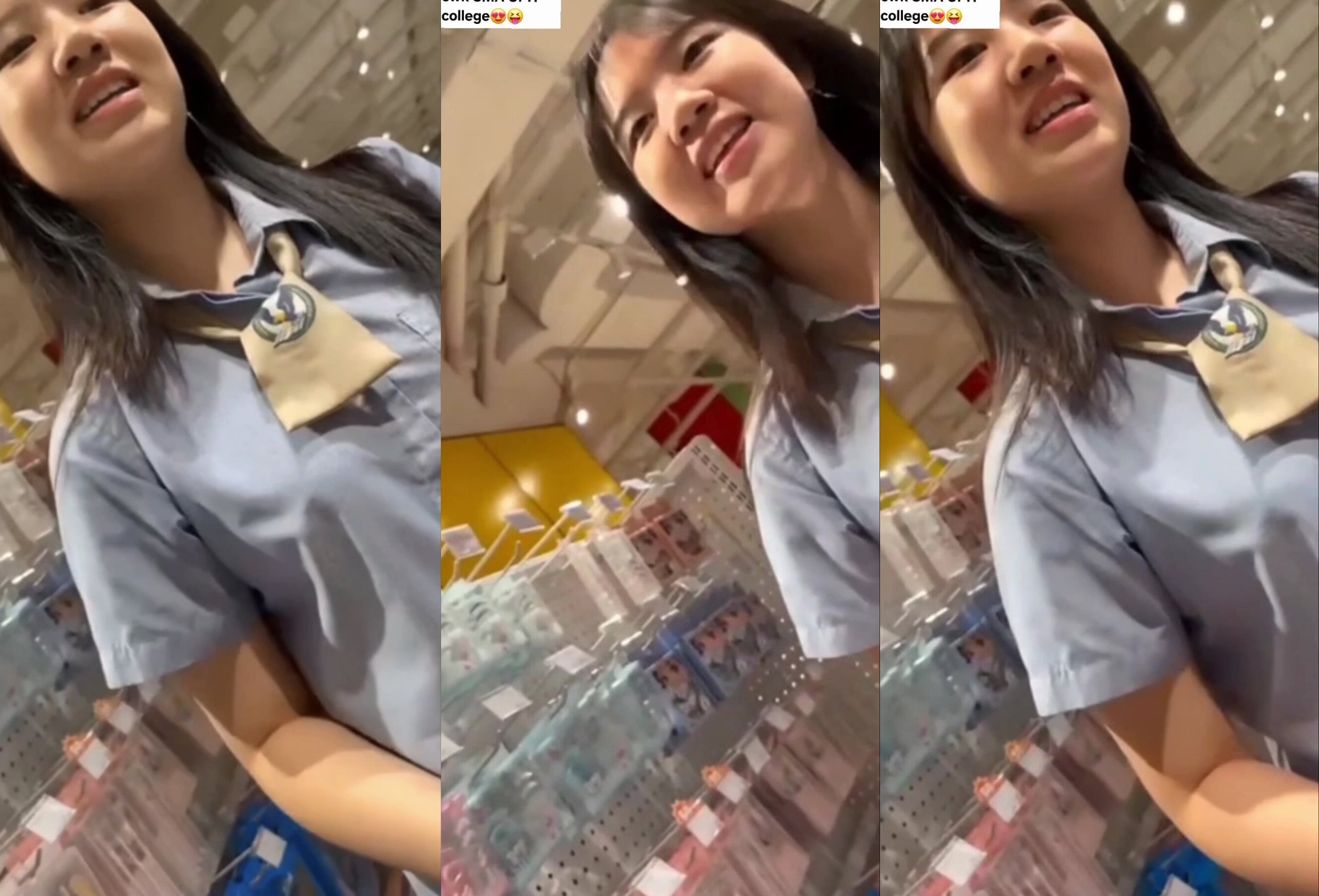 Indonesian highschool upskirt UPH