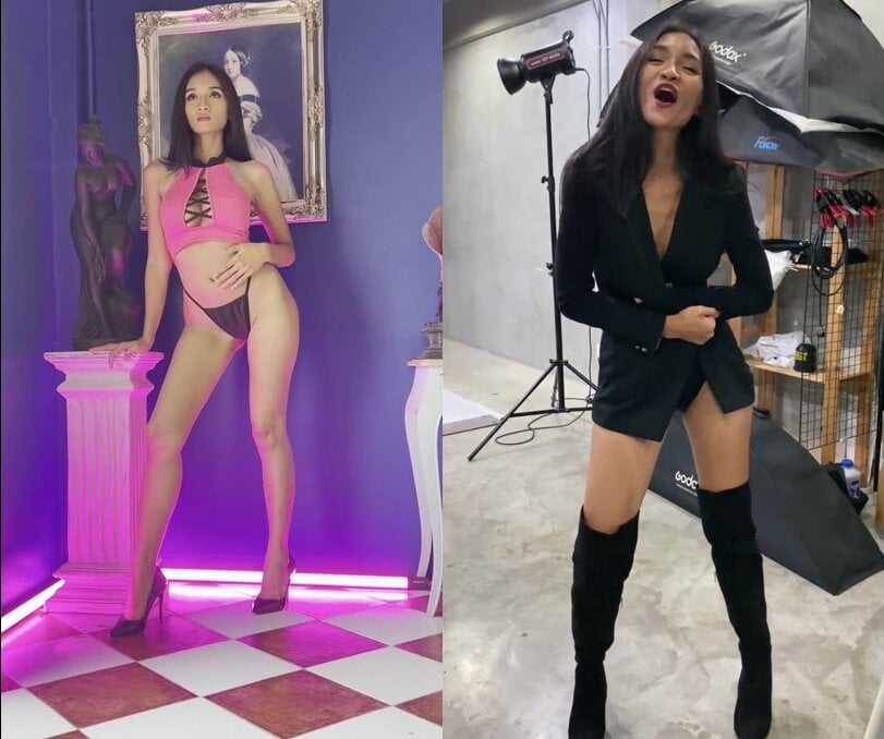 Thai Model Photoshooting vids