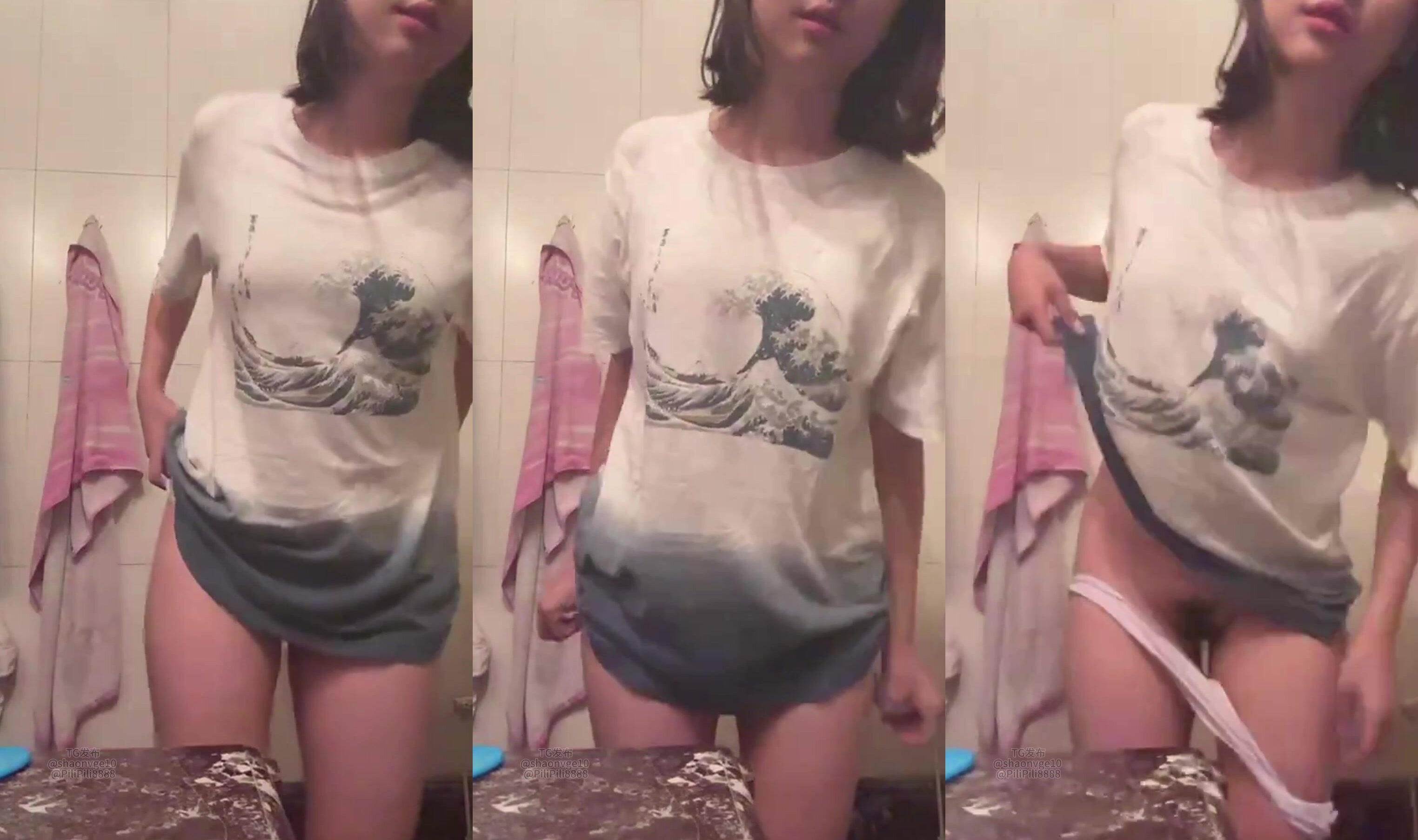 高中妹脫衣自拍24