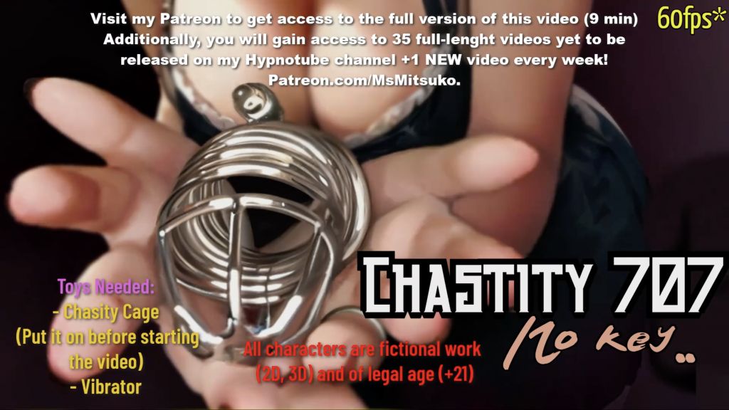 [Ms Mitsuko] Chastity Training 707 – “No Key”