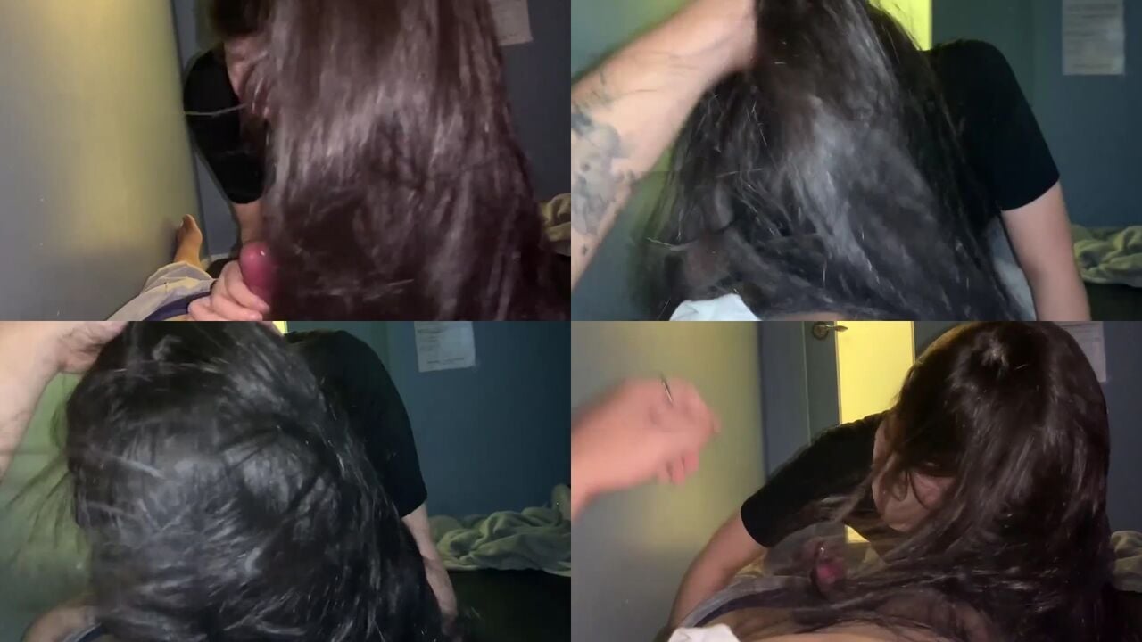 韓國大學生美女在私人影院幫大哥口交