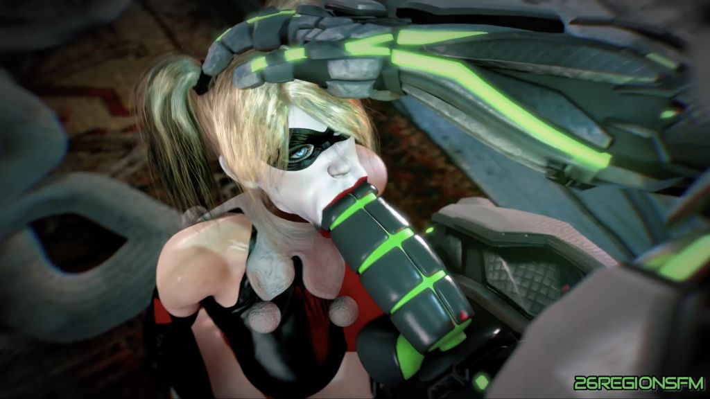 [26RegionSFM] Harley Quinn VS Grid