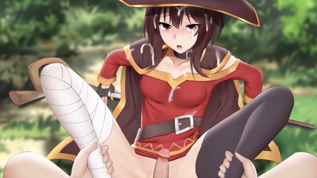 [ぎんハハ (Ginhaha)] NSFW Animation - めぐみん [この素晴らしい世界に祝福を！]